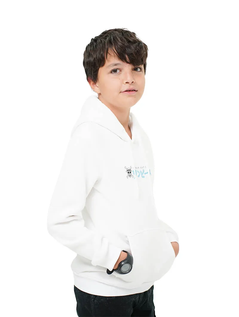 Sweat à capuche imprimé